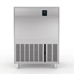 Machine à Glaçons Creux Connectée avec Réserve 80 kg - Icematic - Gris - l70- L0.1- P58.5- h88- Acier Inoxydable