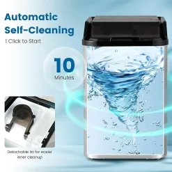 Machine à Glaçons 24kg jour avec Autonettoyage Ice Maker Pelle à Glaçons