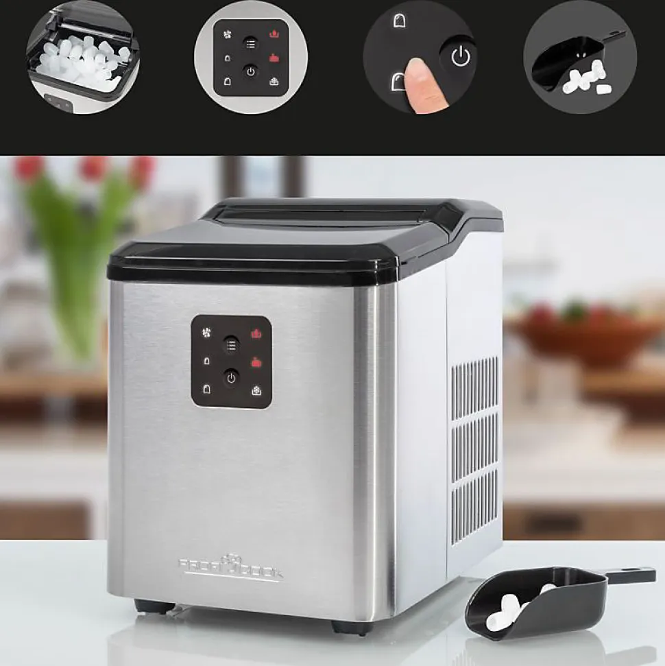 Machine à glaçons 1,5L 12KG Proficook PC-EWB1253
