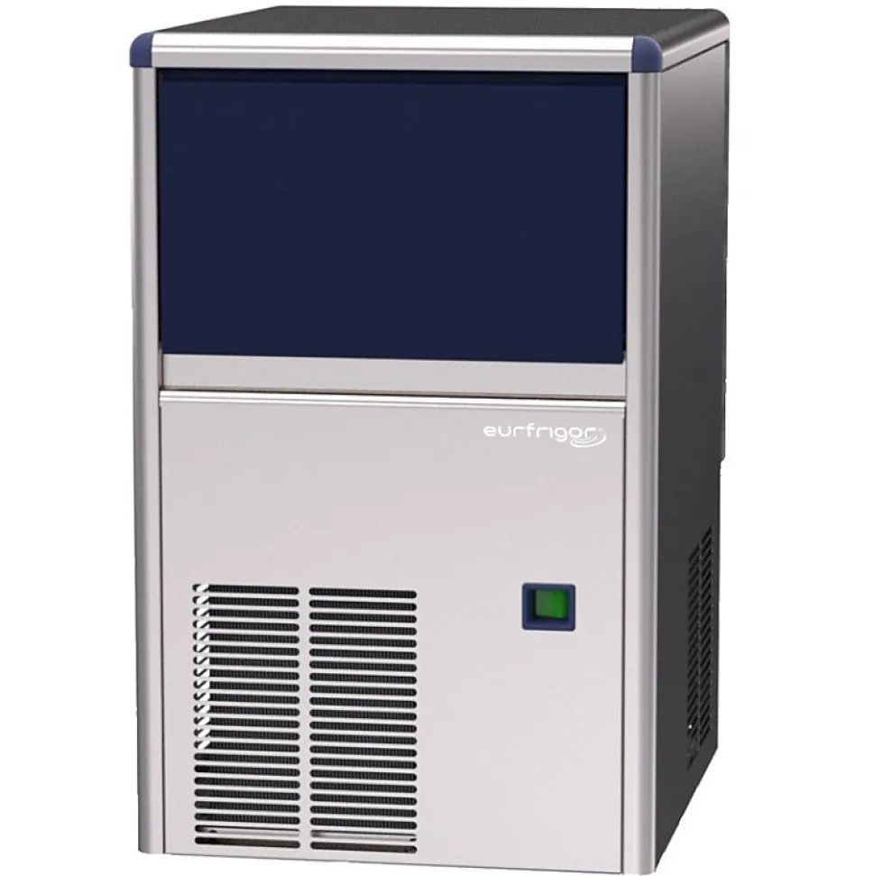 Machine à Glaçons Pleins avec Réserve et Système à Aspersion Eau - 30 kg - Furnotel