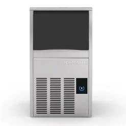 Machine à Glaçons Pleins Connectée avec Réserve 36 kg - Icematic - l40- L0.1- P54- h69- Acier Inoxydable