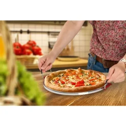 Machine à Pizza 1200W rouge Clatronic PM3787-Rouge