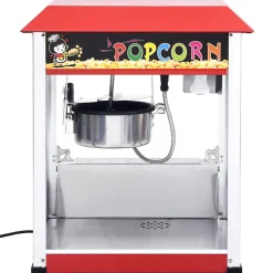 Machine à pop corn avec pot de cuisson en téflon 1400 W