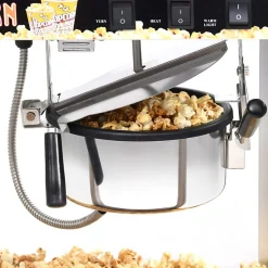Machine à pop corn avec pot de cuisson en téflon 1400 W