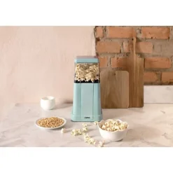 Machine à pop-corn bleue compacte 1200W
