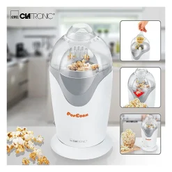 Machine à popcorn Clatronic PM 3635 Blanc