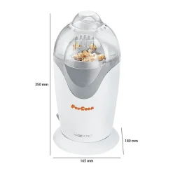 Machine à popcorn Clatronic PM 3635 Blanc