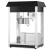 Machine à Pop-Corn Professionnelle - 560x420x(H)770 mm - Hendi - Noir - l56- L0.1- P42- h76- Aluminium