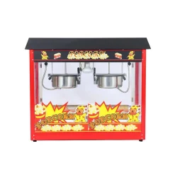 Machine à Pop-Corn Professionnelle Double - Dynasteel