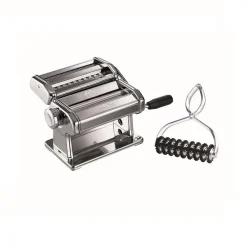 Machine à pâte manuelle inox Marcato AT-150-CLS-PB