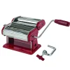 Machine à pâtes manuelle rouge La Bonne Graine LBG21P003 retour d'italie