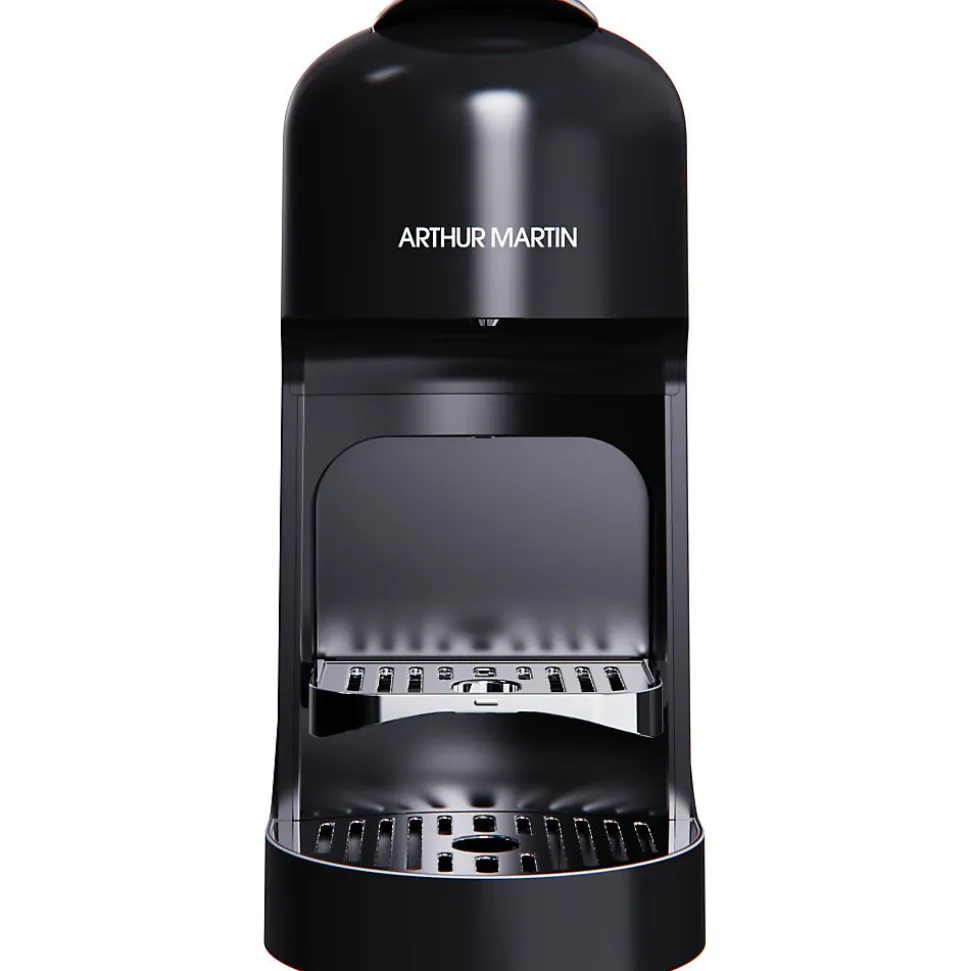 Machine a café a capsules - ARTHUR MARTIN - AMN230N - Expresso & Lungo - 1400 W - Noir