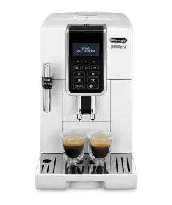 Machine a café automatique DELONGHI Dinamica ECAM 350.35 W - Blanc - Avec buse vapeur Cappuccino - 15 bar
