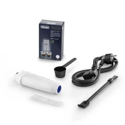 Machine a café automatique DELONGHI Dinamica ECAM 350.35 W - Blanc - Avec buse vapeur Cappuccino - 15 bar