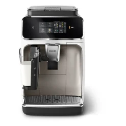 Machine a café expresso broyeur automatique - PHILIPS - EP2339/40 - Serie 2300 - LatteGo - Chrome Blanc