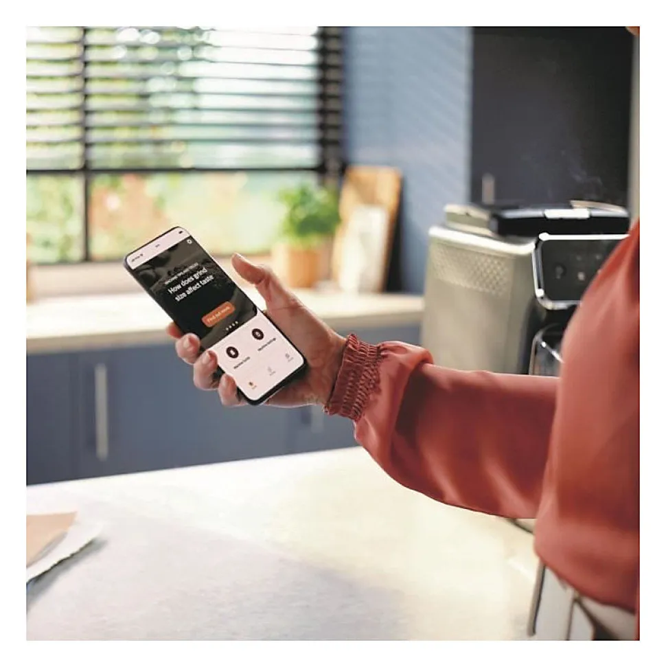 Machine a café expresso broyeur automatique - PHILIPS - EP2339/40 - Serie 2300 - LatteGo - Chrome Blanc