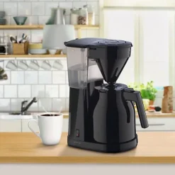 Machine a Cafe - Cafetiere Electrique filtre MELITTA Easy Therm II 1023-06 - 1050 W - Noir