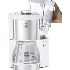 Machine a Cafe - Cafetiere Electrique filtre - MELITTA - Look V Perfection - AromaSelector - 3-in-1 Calc Protection - 10 tasses