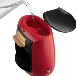 Machine a Cafe - Cafetiere Electrique a café - SENCOR - SCE 2101RD - 0,3 L - 500 W - 2 tasses incluses - Rouge