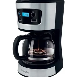 Machine a Cafe - Cafetiere Electrique a café - SENCOR - SCE 3700BK - 0,75 L - 700 W - Noir