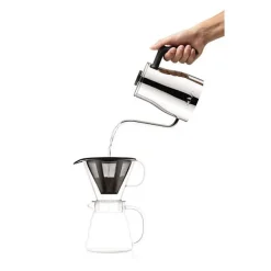 Machine a Cafe - Cafetiere Electrique MELIOR , filtre permanent maille inox, 5 tasses, 0.6 l