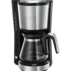 Machine a Cafe - Cafetiere Electrique compacte - RUSSELL HOBBS - Compact Home 24210-56 - 1000 W - Verseuse en verre 625 mL