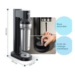 Machine a eau pétillante BRITA sodaTRIO - noire