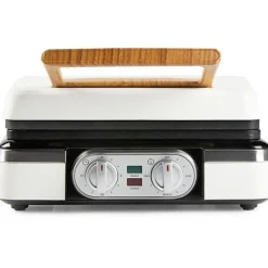 Machine a Gaufre - Gaufrier Electrique - DOMO - DO9280W - 1520 W - 2 gaufres XL - Blanc