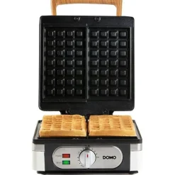 Machine a Gaufre - Gaufrier Electrique - DOMO - DO9274W - 1400 W - 2 gaufres XL - Blanc