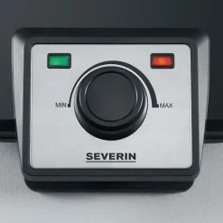 Machine a Gaufre - Gaufrier Electrique SEVERIN - WA2106 - Plaques forme coeur - Revetement anti-adhésif - 1200W