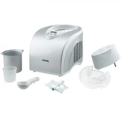 Machine a Glace - Sorbetiere Turbine a glaces HKoeNIG - HF180 - Capacité 1 L - Préparation rapide: 30 a 40min - 135W
