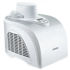 Machine a Glace - Sorbetiere Turbine a glaces HKoeNIG - HF180 - Capacité 1 L - Préparation rapide: 30 a 40min - 135W