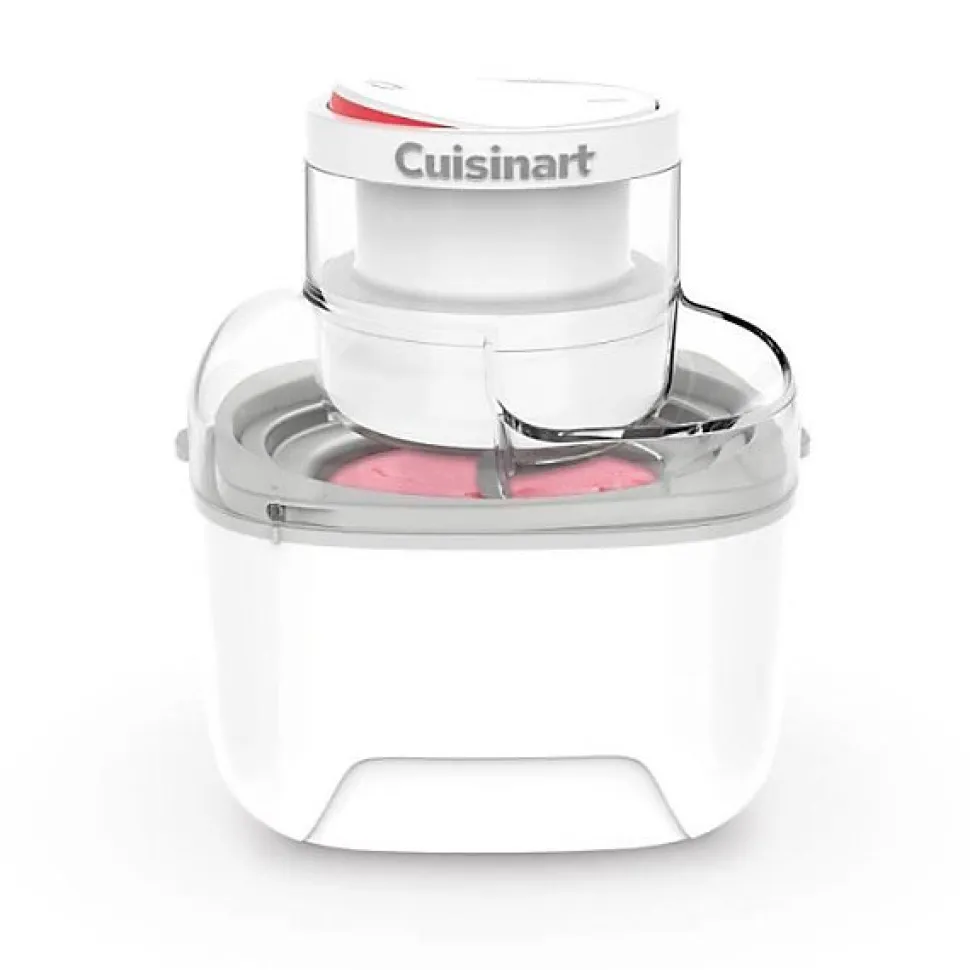 Machine a Glace - Sorbetiere - CUISINART - ICEM10E - 12 W - 475 ml - Blanc