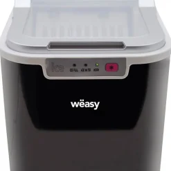 Machine a Glaçon WEASY - KW12 - Jusqu'a 12 kg de glaçons par jour - 7 a 12 minutes de production - Noir