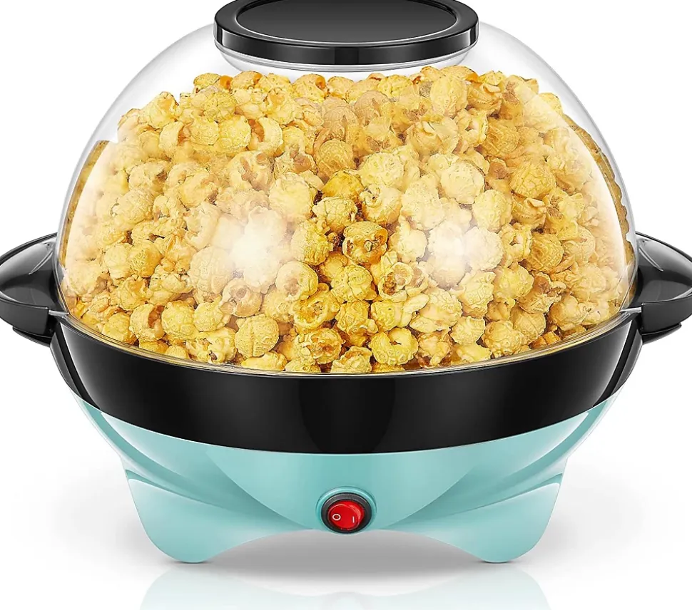 Machine a Pop Corn de 5,5L 800W bleu