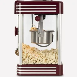 Machine a Pop-corn - Appareil Electrique - HKoeNIG - Design retro - Capacité 50g - Lumiere intérieure
