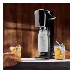 Machine a soda - SODASTREAM ART - Noire - bouteille et cylindre de gazéification inclus
