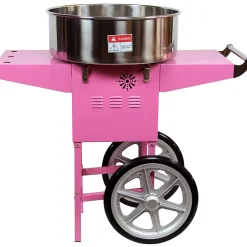 Machine barbe à papa professionnelle avec chariot - GT CATERING