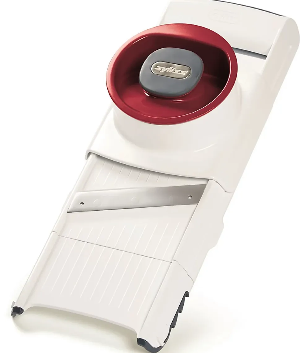 Mandoline 4en1 blanc/rouge Zyliss ZE900027