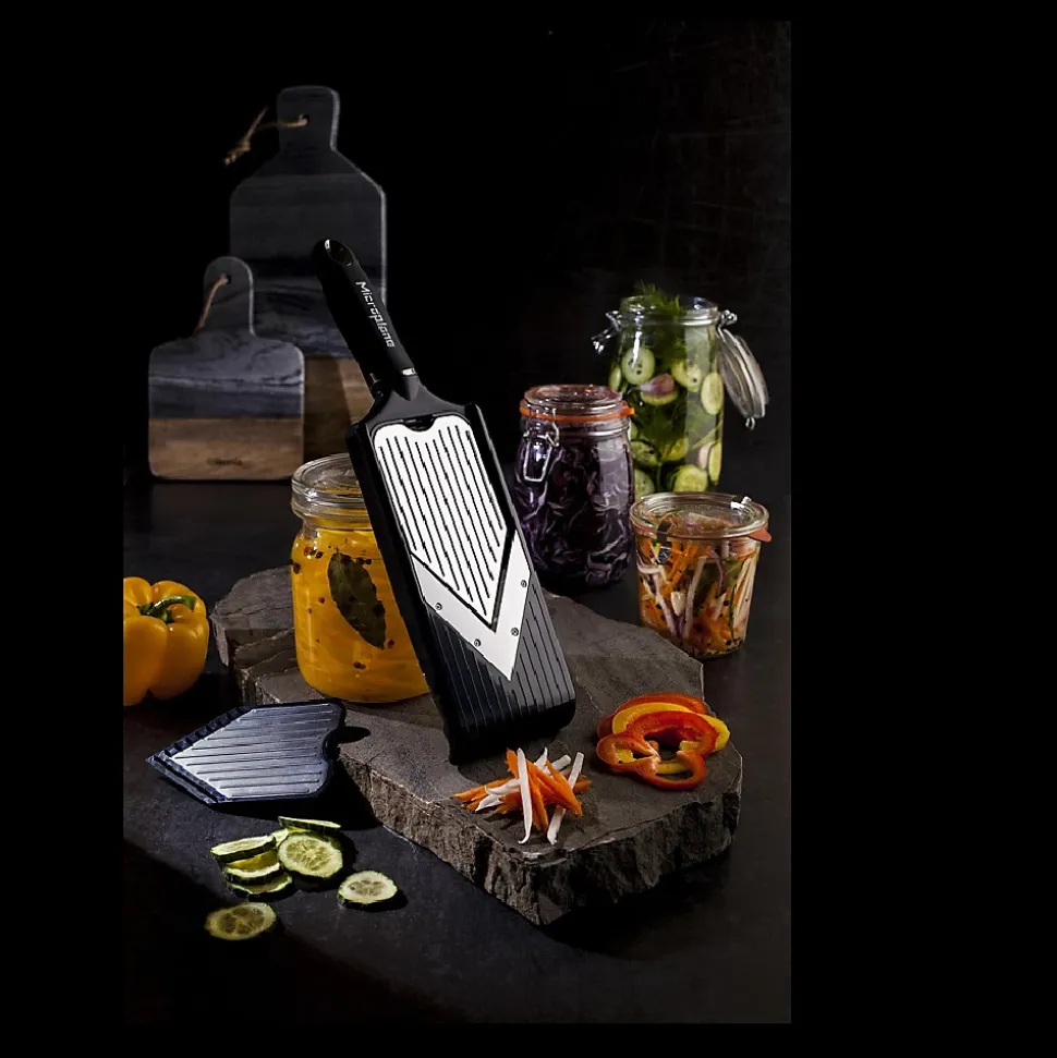 Mandoline en V avec double lames noir