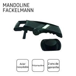 Mandoline professionnelle pour trancher et râper Fackelmann Handmade Tradition