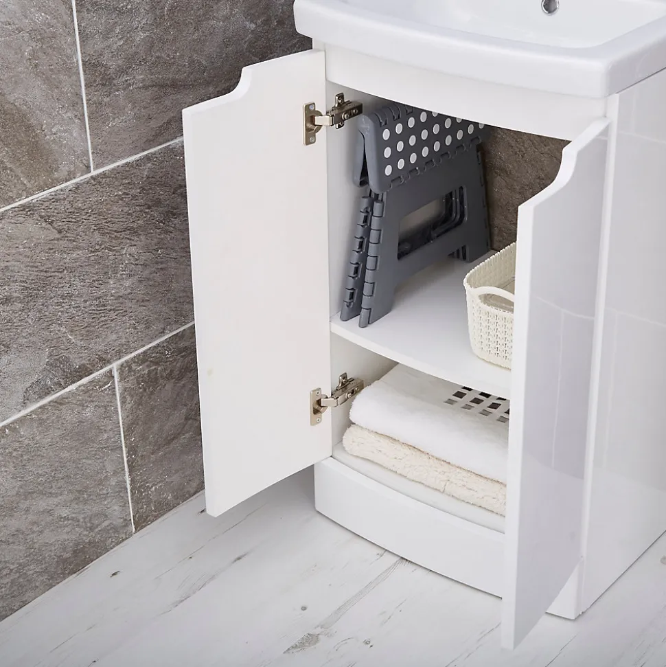 Marchepied 1 marche pliant en plastique gris