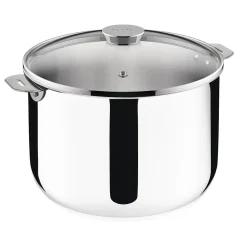 Marmite Salvaspazio+ avec son couvercle 26 cm en acier inoxydable