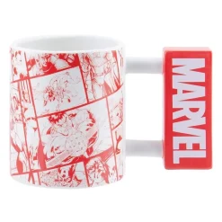 Marvel - Mug motif/style Façonné White/Red (Taille unique)
