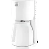 MELITTA 1017-05 Cafetiere filtre avec verseuse isotherme Enjoy II Therm - Blanc