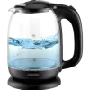Mesko MS 1302b Bouilloire en verre 1,7 L Coloris Noire