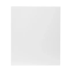 Meuble bas de cuisine avec 1 porte GoodHome Stevia blanc brillant L. 60 x H. 72 cm