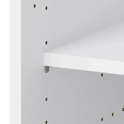 Meuble bas de cuisine avec 1 tiroir et 2 casseroliers GoodHome Stevia blanc brillant L. 60 x H. 72 cm