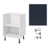 Meuble bas de cuisine avec 1 porte GoodHome Artemisia bleu L. 50 x H. 72 cm