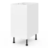 Meuble bas de cuisine avec 1 porte GoodHome Stevia blanc mat l.40 x H.72 cm